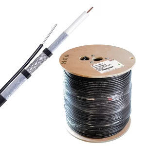 RG6 Messenger Z wire protected 1,000' reel