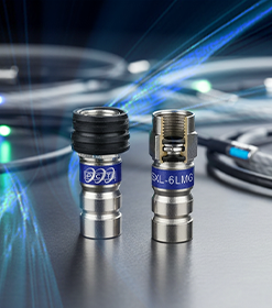 Drop F-connector TRS