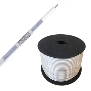 RG6 Indoor Coax White 500' reel